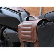 SHAD SR38 Cafe Racer 10L side saddlebag Коричневый