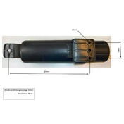 HEPCO BECKER Cutout BMW R 1250 GS 18 7416514 00 01 Tool Box Черный