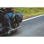 SW-MOTECH LS2 Legend Gear 13.5 L side saddlebag noir/marron