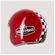 HELSTONS Flag open face helmet Бордовый