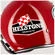 HELSTONS Flag open face helmet Бордовый