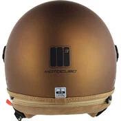 Motocubo 721 ANT Brown Motorcycle Jet Мотошлем