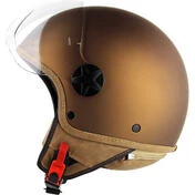 Motocubo 721 ANT Brown Motorcycle Jet Мотошлем