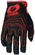 Cross Enduro Motorcycle мотоперчатки Oneal Elite Glove Black Red