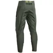 Thor Cross Enduro Motorcycle мотоштаны PANT PULSE Child Combat Black Green