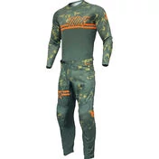 THOR SECTOR DIGI Children's Enduro Motorcycle мотоштаны Green/Camouflage