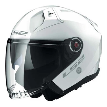 LS2 OF603 Infinity II open face helmet Белый