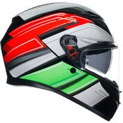 Agv K3 WING Integral Motorcycle Мотошлем Black Italy