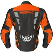 Berik 2.0 Technical Fabric Motorcycle мотокуртка NJ-223318 Black Orange Gray