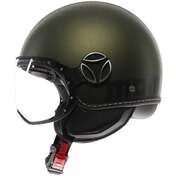 Momo Design FGTR EVO Motorcycle Jet Мотошлем Mono Green Matt Black