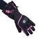 Handschuhe Raven Yeti Schwarz-Rosa Damen Schwarz, Rosa
