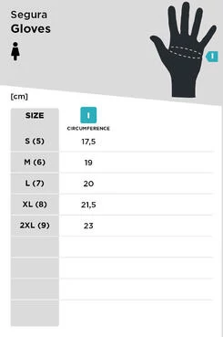 Motorradhandschuhe Segura Eden Schwarz-Braun Damen Коричневый