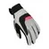 Motorradhandschuhe Macna Congra Hellgrau-Schwarz-Rosa Damen Rosa, Grau