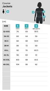Motorradjacke Course Roadster Tex Schwarz Damen Черный