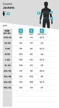 Motorradjacke Course Roadster Tex Schwarz Черный