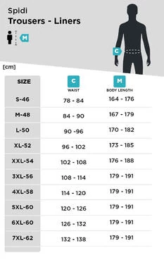 Motorradhose Spidi Stretch Tex Schwarz Черный