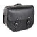 Satteltasche Rechts CustomAcces Sant Louis (Ohne Metallplatte) Schwarz Черный