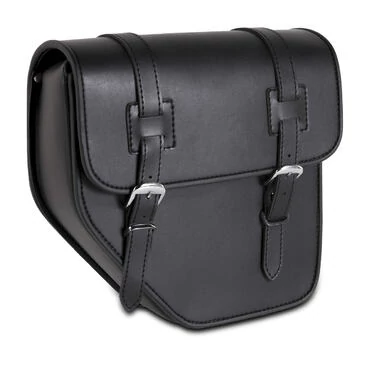 Satteltasche Links CustomAcces Ibiza (Ohne Metallplatte) Schwarz Черный