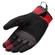 Motorradhandschuhe Rev'It! Endo Grau-Rot Rot, Grau