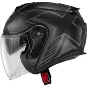 Givi X.25F TRACE Jet motorcycle Мотошлем Black Titanium