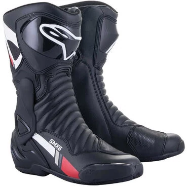 Alpinestars SMX-6 V2 Motorcycle мотоботинки Gray White Black