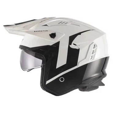 UFO Sheratan open face helmet Черно-белый