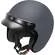 GARIBALDI G02X Fiberglass open face helmet matt grey