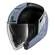 SHARK Citycruiser open face helmet Silver / Silver / Black
