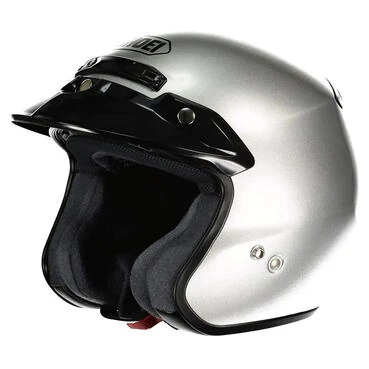 SHOEI Rj Platinum-R open face helmet светло-серебристый