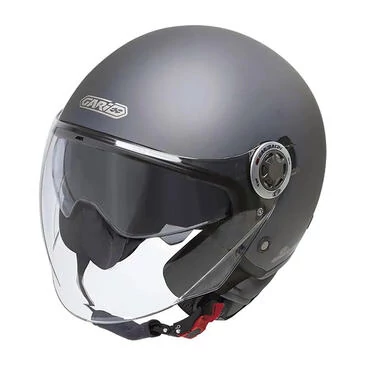 GARI G20 open face helmet Grey Titanium Matte
