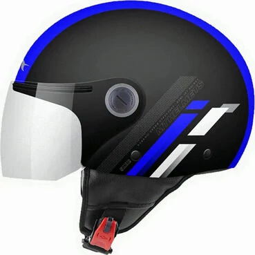 MT HELMETS Street Scope open face helmet Глянцевый Синий