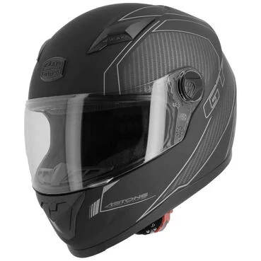 ASTONE GT2 Graphic Carbon full face helmet Серо-черный