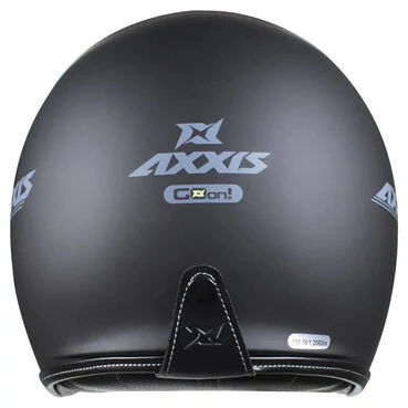 AXXIS OF507SV Hornet SV Solid open face helmet Черный