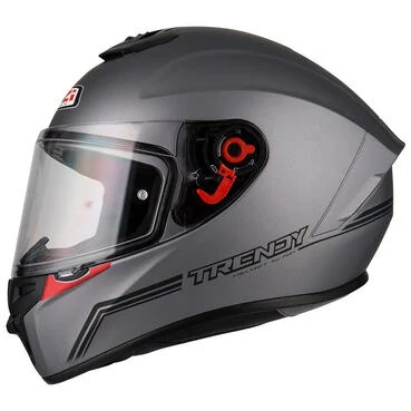 NZI Trendy full face helmet Solid Nouveau Anthracite