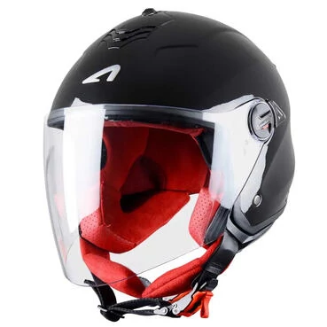 ASTONE Mini S open face helmet Black Gloss
