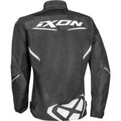 Ixon DRACO Black White Perforated Summer Fabric Motorcycle мотокуртка