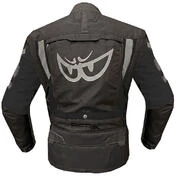 Motorcycle мотокуртка in Berik 2.0 Technical Fabric NJ-203328 Adventure Touring Black Red