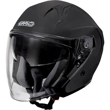 GARIBALDI G40 Sunvisor open face helmet Черный