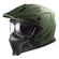 LS2 OF606 Drifter convertible helmet Matt Military Green