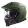 LS2 OF606 Drifter convertible helmet Matt Military Green