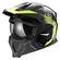 LS2 OF606 Drifter Triality convertible helmet Hi Vis Yellow