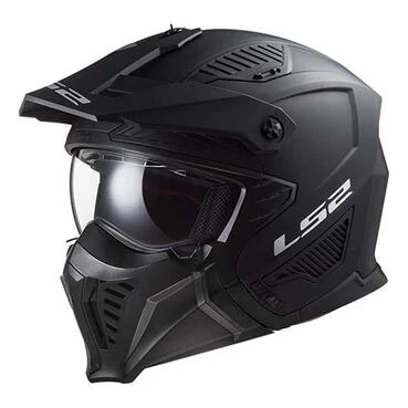 LS2 OF606 Drifter convertible helmet Черный