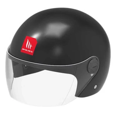 MT Helmets Street S Solid open face helmet Черный