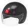 MT Helmets Street S Solid open face helmet Черный