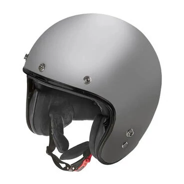 GARI G02X Fiberglass open face helmet Grey Titanium Matte