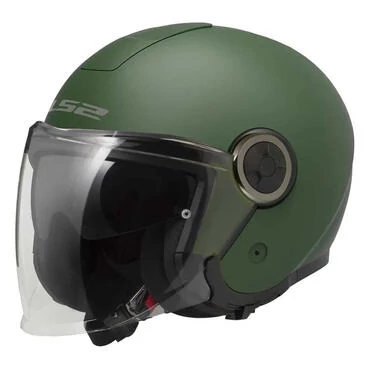 LS2 OF620 Classy open face helmet Matt Military Green