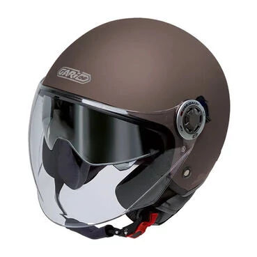 GARI G20 open face helmet Matt Coffee