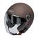GARI G20 open face helmet Matt Coffee