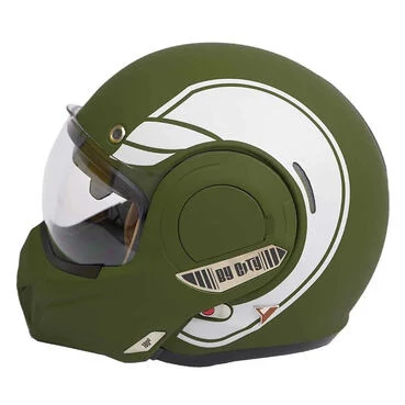 BY CITY 180 Tech R.22.06 modular helmet Зеленый