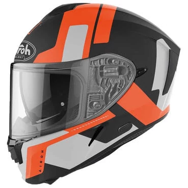 AIROH Spark Shogun full face helmet Orange Matt
